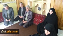 دیدار سرپرست پردیس فاطمه زهرا (س ) اصفهان با رئیس حوزه علمیه حضرت آیت اللّه مظاهری