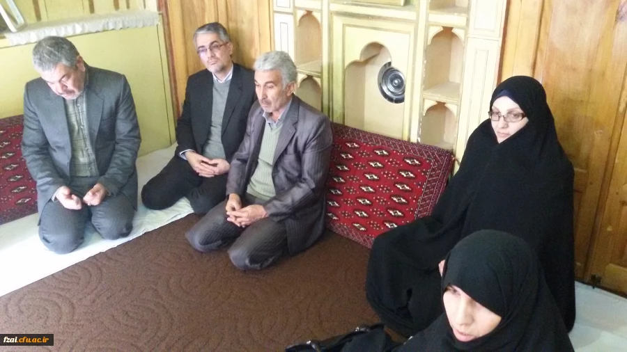 دیدار سرپرست پردیس فاطمه زهرا (س ) اصفهان با رئیس حوزه علمیه حضرت آیت اللّه مظاهری