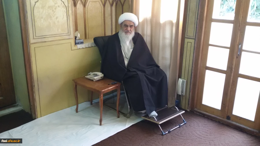 حضرت آیت اللّه مظاهری رئیس حوزه علمیه اصفهان