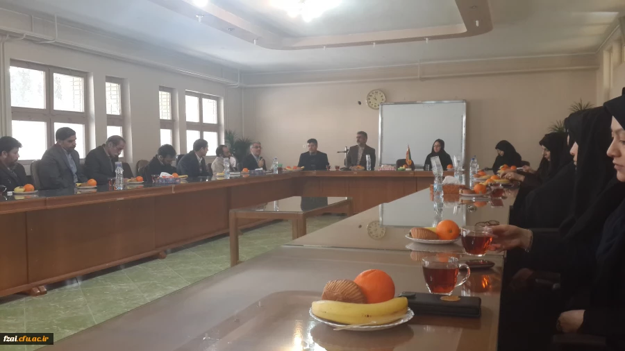 معارفه سرکار خانم هاشمی به عنوان مسئول حراست پردیس فاطمه زهرا (س)