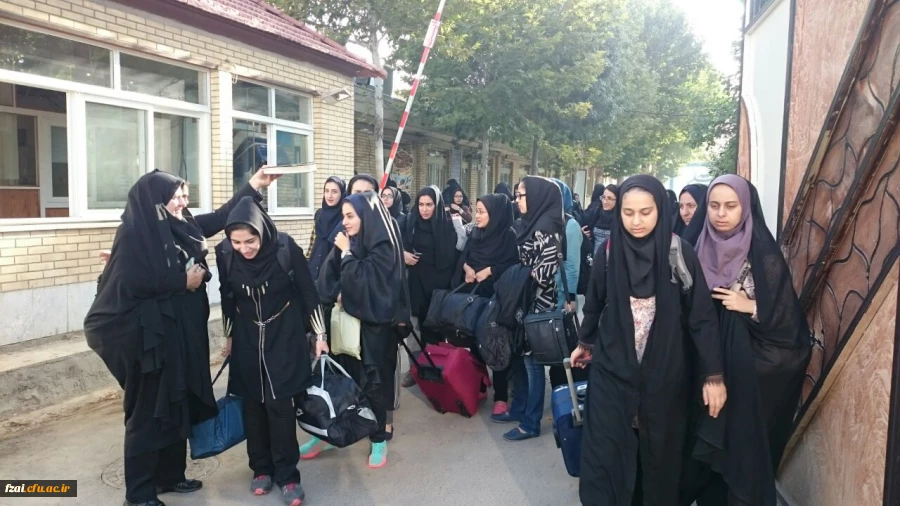 اعزام دانشجومعلمان پردیس فاطمه زهرا (س) اصفهان
