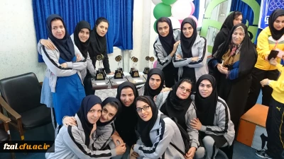 رتبه اول تیم تنیس روی میزدر بیست و دومین المپیاد ورزشی دانشجو معلمان دختر دانشگاه فرهنگیان