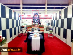 طراحی دکور غرفه ی دانشگاه فرهنگیان در یازدهمین نمایشگاه بین االمللی پژوهش و فناوری 
با همکاری کانون تبلیغات و ترویج ارزشهای اسلامی پردیس فاطمه زهرا (س) اصفهان