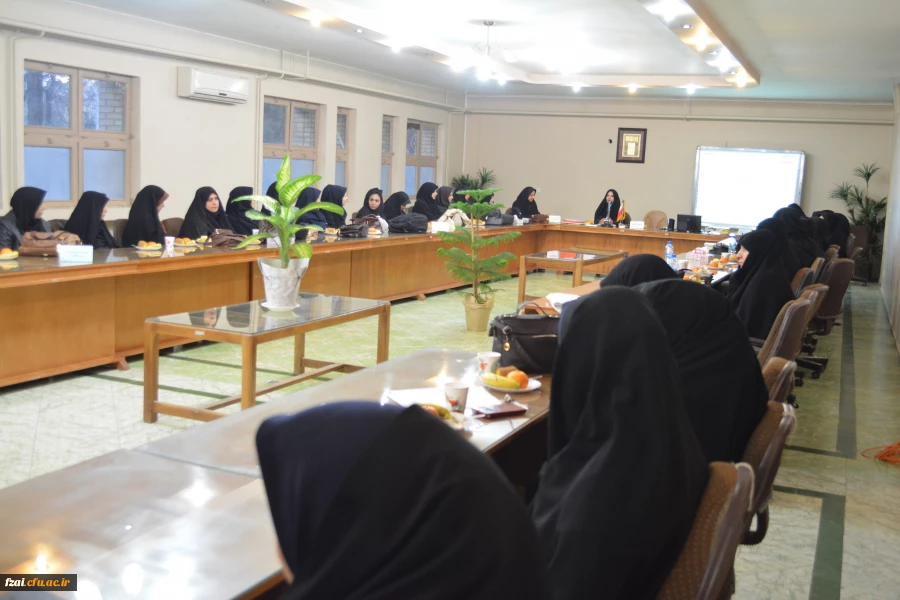 جلسه شورای عمومی مدرسین پردیس فاطمه زهرا (س)