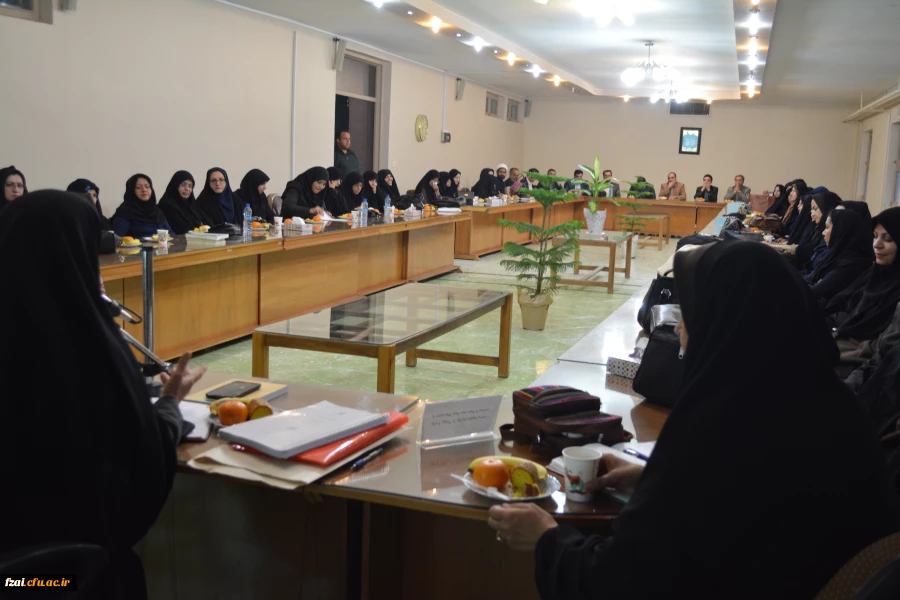 جلسه شورای عمومی مدرسین پردیس فاطمه زهرا (س)