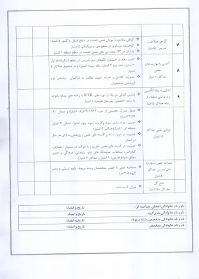 کاربرگ شماره 1