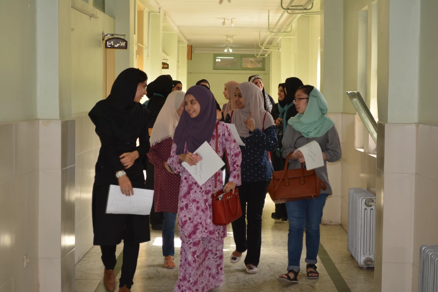 بازدید دانشجومعلمان دانشگاه مالایای مالزی از پردیس فاطمه زهرا (س) اصفهان