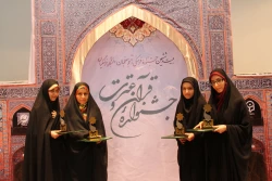 کسب چهار رتبه کشوری در بیست و ششمین جشنواره فرهنگی دانشجومعلمان دانشگاه فرهنگیان (قرآن و عترت)
