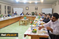 مراسم ضیافت افطار در پردیس فاطمه زهرا (س)