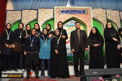 کسب عنوان نایب قهرمانی نخستین جشنواره ورزش های بومی و محلی توسط دانشجویان پردیس فاطمه زهرا (س)