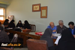 جلسه هماهنگی مصاحبه گران با سرپرست پردیس جهت رعایت پاره ای از نکات :احترام و تکریم افراد داوطلب