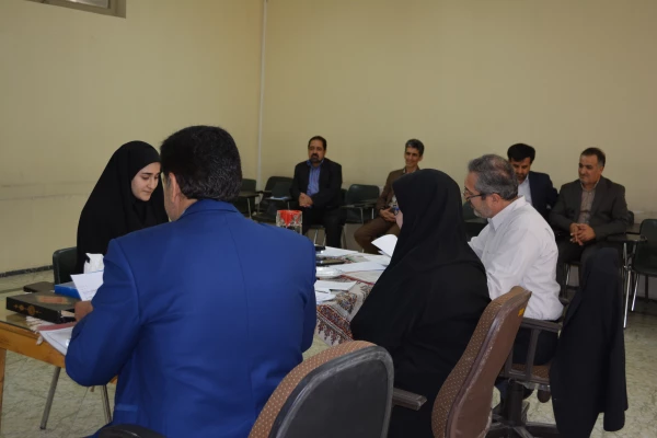 بازدید دکتر پناهی معاونت آموزشی اداره کل آموزش و پرورش استان اصفهان و هیئت همراه از روند مصاحبه داوطلبان ورود به دانشگاه فرهنگیان