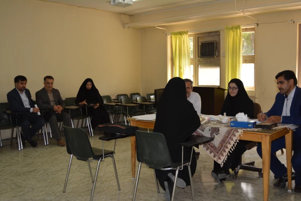 بازدید دکتر پناهی معاونت آموزشی اداره کل آموزش و پرورش استان اصفهان و هیئت همراه از روند مصاحبه داوطلبان ورود به دانشگاه فرهنگیان