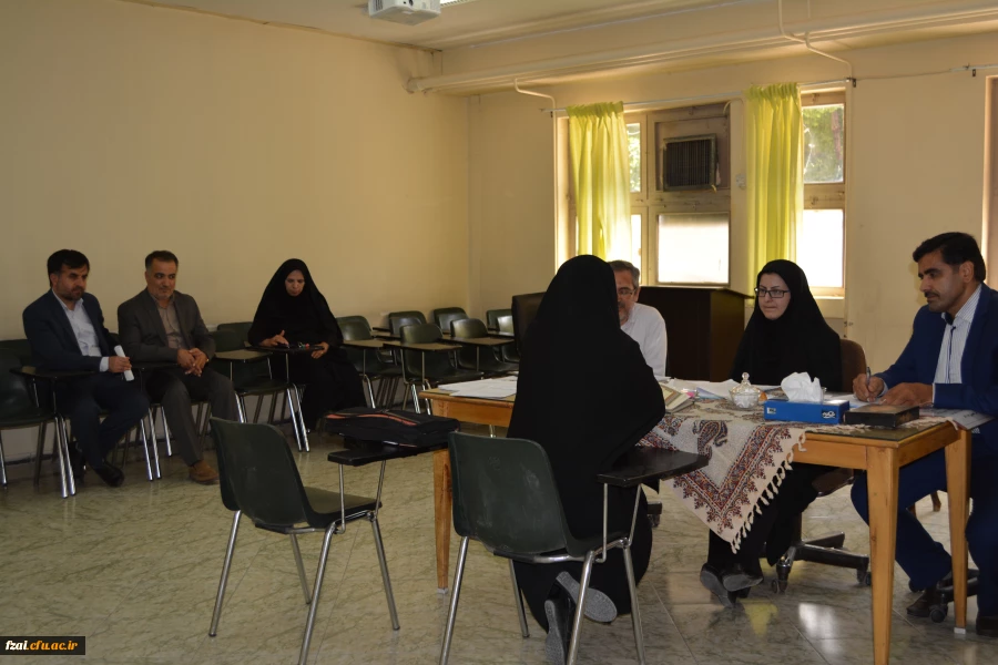 بازدید دکتر پناهی معاونت آموزشی اداره کل آموزش و پرورش استان اصفهان و هیئت همراه از روند مصاحبه داوطلبان ورود به دانشگاه فرهنگیان