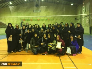 برگزاری مراسم اختتامیه لیگ والیبال سرای دانشجویی تحت عنوان "جام محرم"