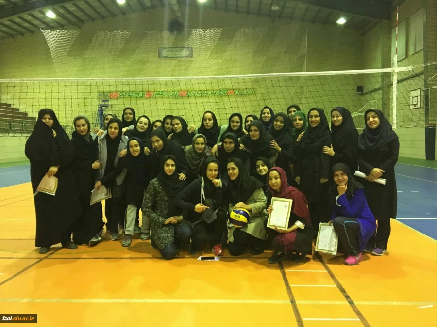 برگزاری مراسم اختتامیه لیگ والیبال سرای دانشجویی تحت عنوان "جام محرم"