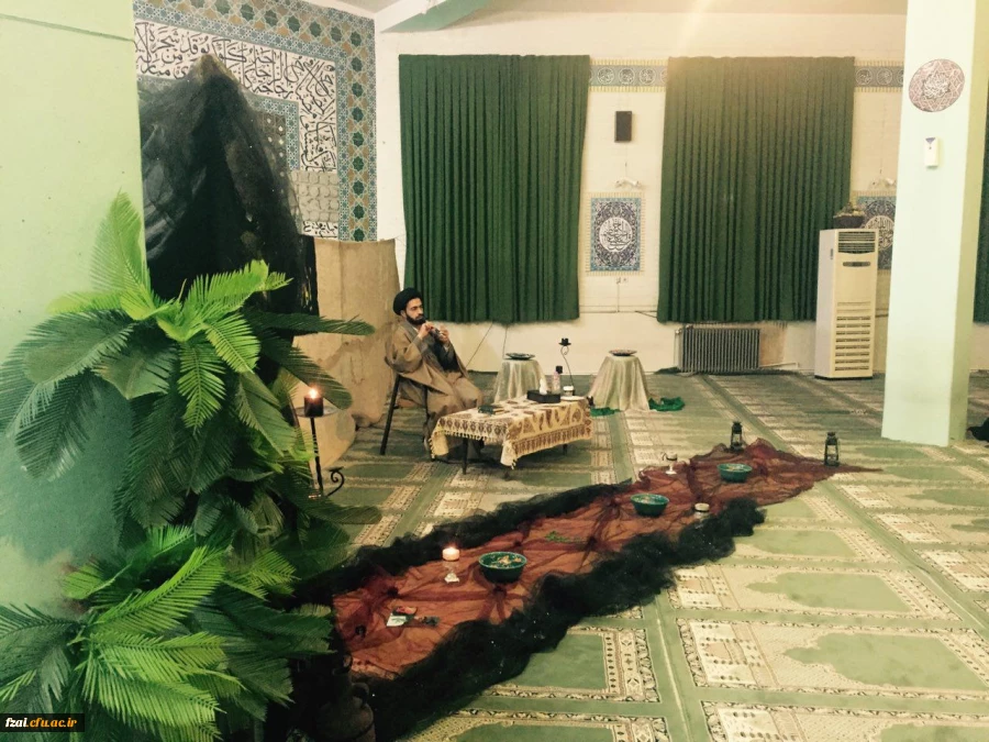 برگزاری مراسم عزاداری شهادت حضرت فاطمه زهرا (س)