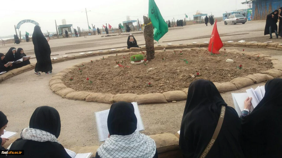 اعزام کاروان راهیان نور پردیس حضرت فاطمه زهرا (س) اصفهان