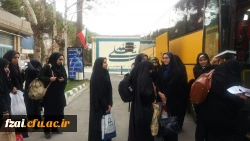 اعزام کاروان راهیان نور پردیس حضرت فاطمه زهرا (س) اصفهان