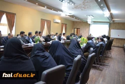 دوره ضمن خدمت پذیرایی و تشریفات مخصوص نیروهای خدمات پردیس ها و مراکز دانشگاه فرهنگیان استان اصفهان در پردیس فاطمه زهرا (س)