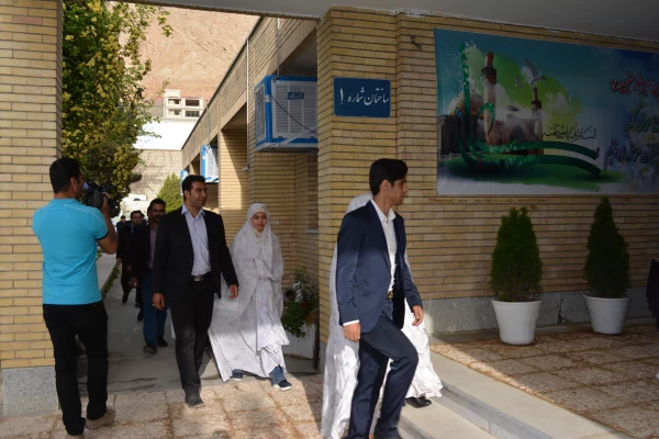 اولین جشن ازدواج دانشجویی دانشگاه فرهنگیان استان اصفهان به روایت تصویر