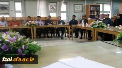 اولین شورای اداری پردیس فاطمه زهرا در سال 1396