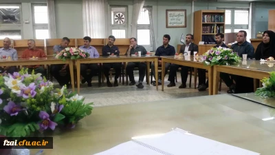 اولین شورای اداری پردیس فاطمه زهرا در سال 1396