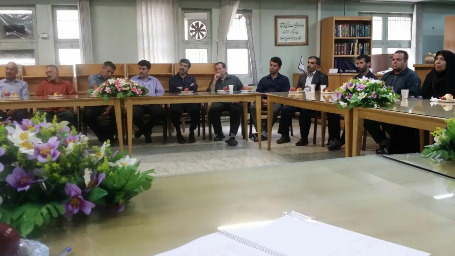 اولین شورای اداری پردیس فاطمه زهرا در سال 1396