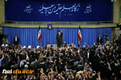 دیدار جمعی از دانشجومعلمان با مقام معظم رهبری