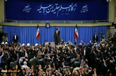 دیدار جمعی از دانشجومعلمان با مقام معظم رهبری