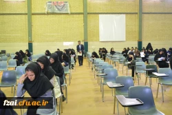 بازدید سرپرست مدیریت امور پردیس های استان اصفهان از جلسه امتحانات پردیس فاطمه زهرا (س)