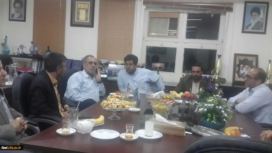 بازدید معاون استاندار و مدیریت پردیس های استان اصفهان از خوابگاه و مجموعه آموزشی پردیس فاطمه زهرا (س) در روز سه شنبه 96/5/24