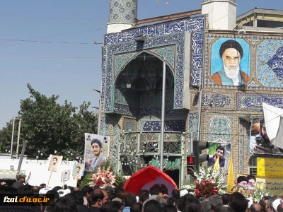 حضور جمعی از دانشجومعلمان پردیس فاطمه زهرا (س) اصفهان در مراسم گرامیداشت شهید حججی و برگزاری مراسم در پردیس