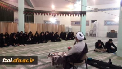 برگزاری مراسم عزاداری به مناسبت ایام شهادت امام حسین (ع) در پردیس فاطمه زهرا (س) اصفهان
