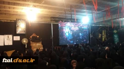 برگزاری مراسم عزاداری به مناسبت ایام شهادت امام حسین (ع) در پردیس فاطمه زهرا (س) اصفهان
