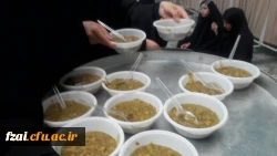 برگزاری مراسم عزاداری به مناسبت ایام شهادت امام حسین (ع) در پردیس فاطمه زهرا (س) اصفهان