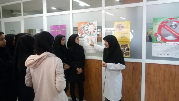 برگزاری ایستگاه سلامت قلب در پردیس فاطمه زهرا (س)