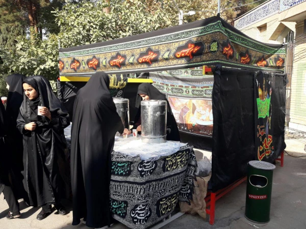 برپایی موکب به مناسبت اربعین حسینی