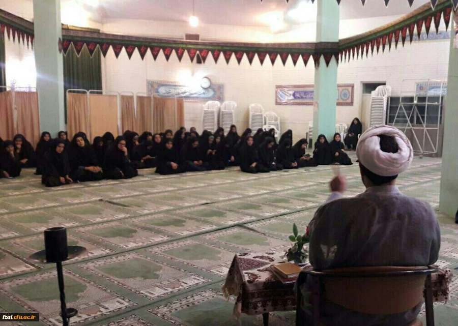 مراسم عزاداری اربعین در پردیس فاطمه زهرا (س)