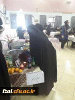 اجرای طرح میز اکرام در پردیس فاطمه زهرا (س)