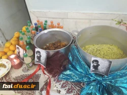 اجرای طرح میز اکرام در پردیس فاطمه زهرا (س)