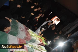 مراسم وداع با شهدا 19 اسفند پردیس فاطمه زهرا (س) به روایت تصویر