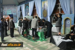 مراسم وداع با شهدا 19 اسفند پردیس فاطمه زهرا (س) به روایت تصویر