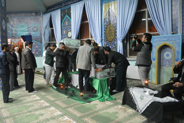 مراسم وداع با شهدا 19 اسفند پردیس فاطمه زهرا (س) به روایت تصویر