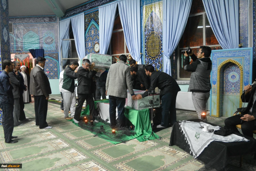 مراسم وداع با شهدا 19 اسفند پردیس فاطمه زهرا (س) به روایت تصویر