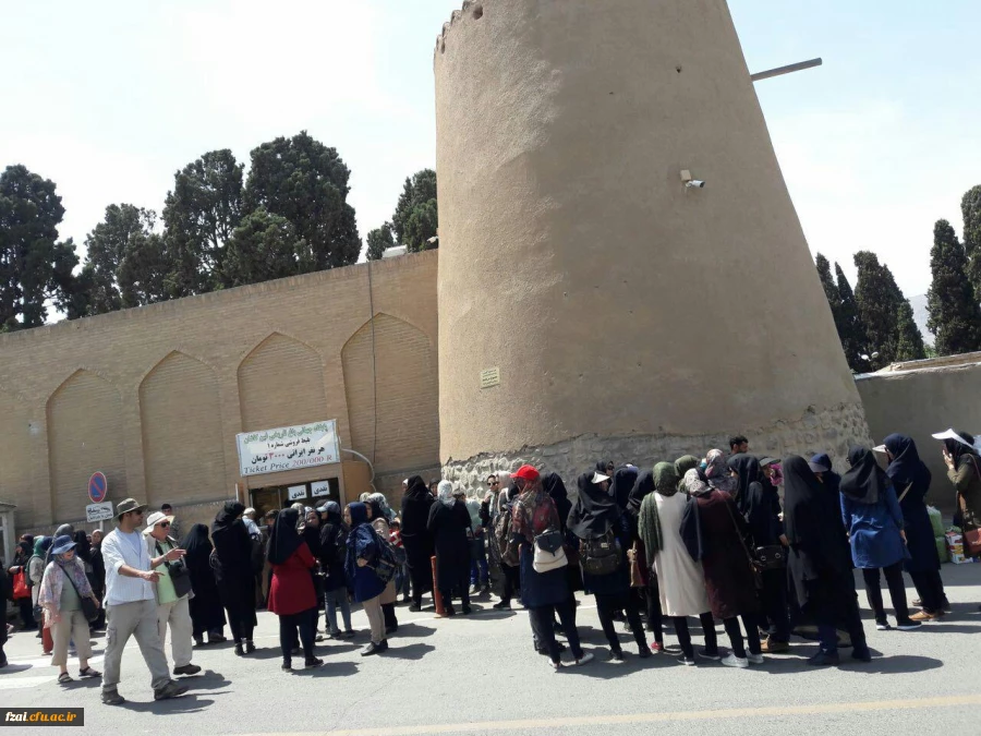 برگزاری اردوی یک روزه کاشان با حضور ۴۲ دانشجومعلم در تاریخ۳۰ فروردین به روایت تصویر