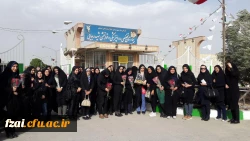 بازدید از آسایشگاه جانبازان گلدشت نجف آباد در تاریخ ۲ اردیبهشت ۹۷، با تدارک و برنامه ریزی کانون سلامت پردیس فاطمه الزهرا(س)، به مناسبت روز جانباز و ولادت حضرت ابوالفضل(ع)