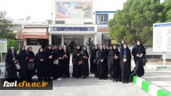 بازدید از آسایشگاه جانبازان گلدشت نجف آباد در تاریخ ۲ اردیبهشت ۹۷، با تدارک و برنامه ریزی کانون سلامت پردیس فاطمه الزهرا(س)، به مناسبت روز جانباز و ولادت حضرت ابوالفضل(ع)