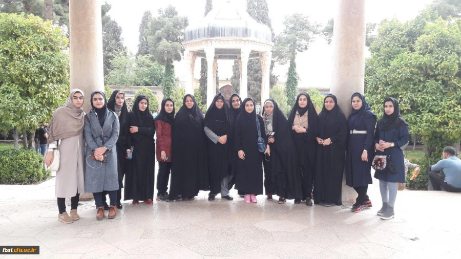 برگزاری اردوی تفریحی دانشجویی شیراز