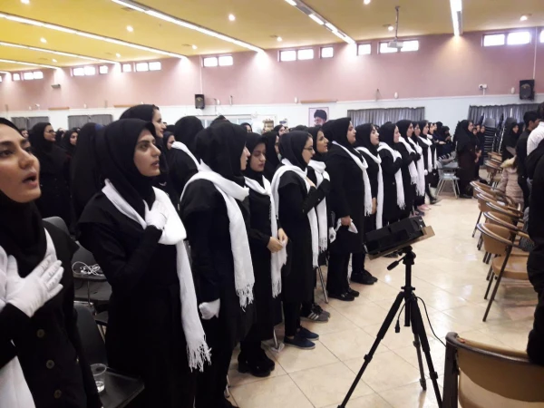 برگزاری جشن اعیاد شعبانیه و بزرگداشت مقام معلم در پردیس فاطمه زهرا(س)